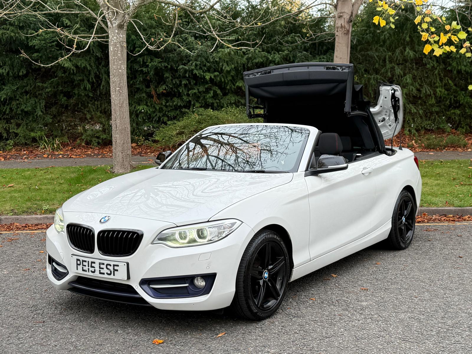 BMW 2 Series 2.0 220d Sport Convertible 2dr Diesel Auto Euro 6 (s/s) (190 ps)