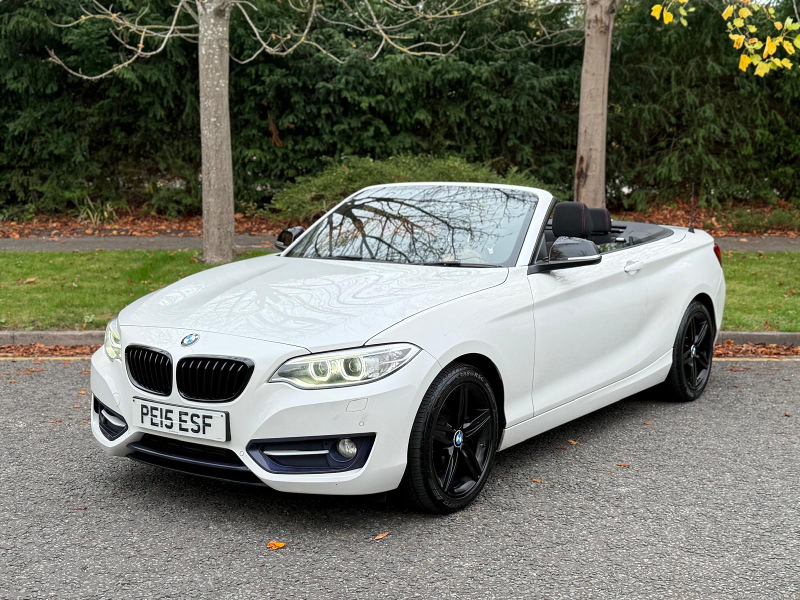 BMW 2 Series 2.0 220d Sport Convertible 2dr Diesel Auto Euro 6 (s/s) (190 ps)