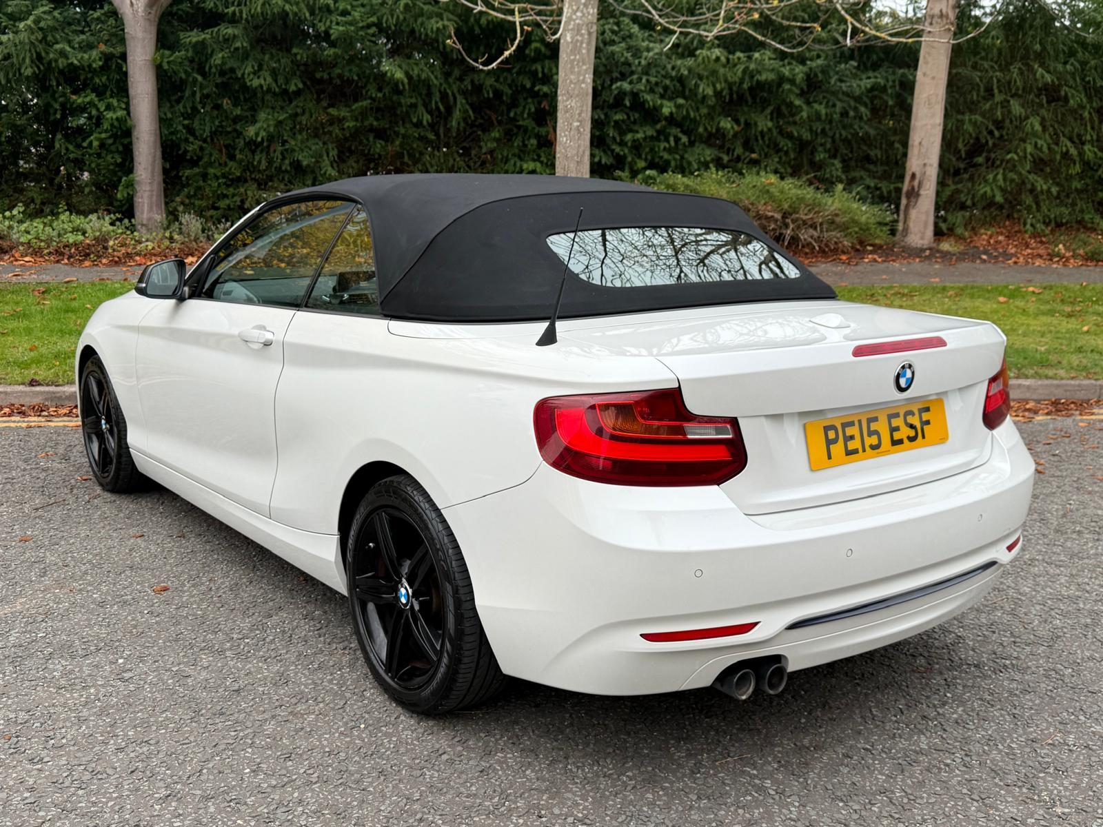 BMW 2 Series 2.0 220d Sport Convertible 2dr Diesel Auto Euro 6 (s/s) (190 ps)