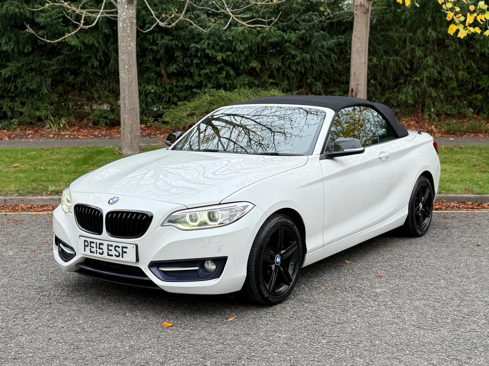 BMW 2 Series 2.0 220d Sport Convertible 2dr Diesel Auto Euro 6 (s/s) (190 ps)