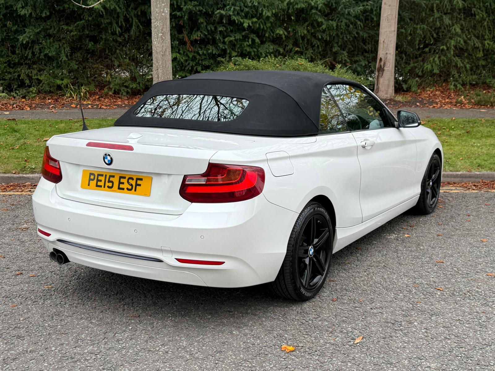 BMW 2 Series 2.0 220d Sport Convertible 2dr Diesel Auto Euro 6 (s/s) (190 ps)