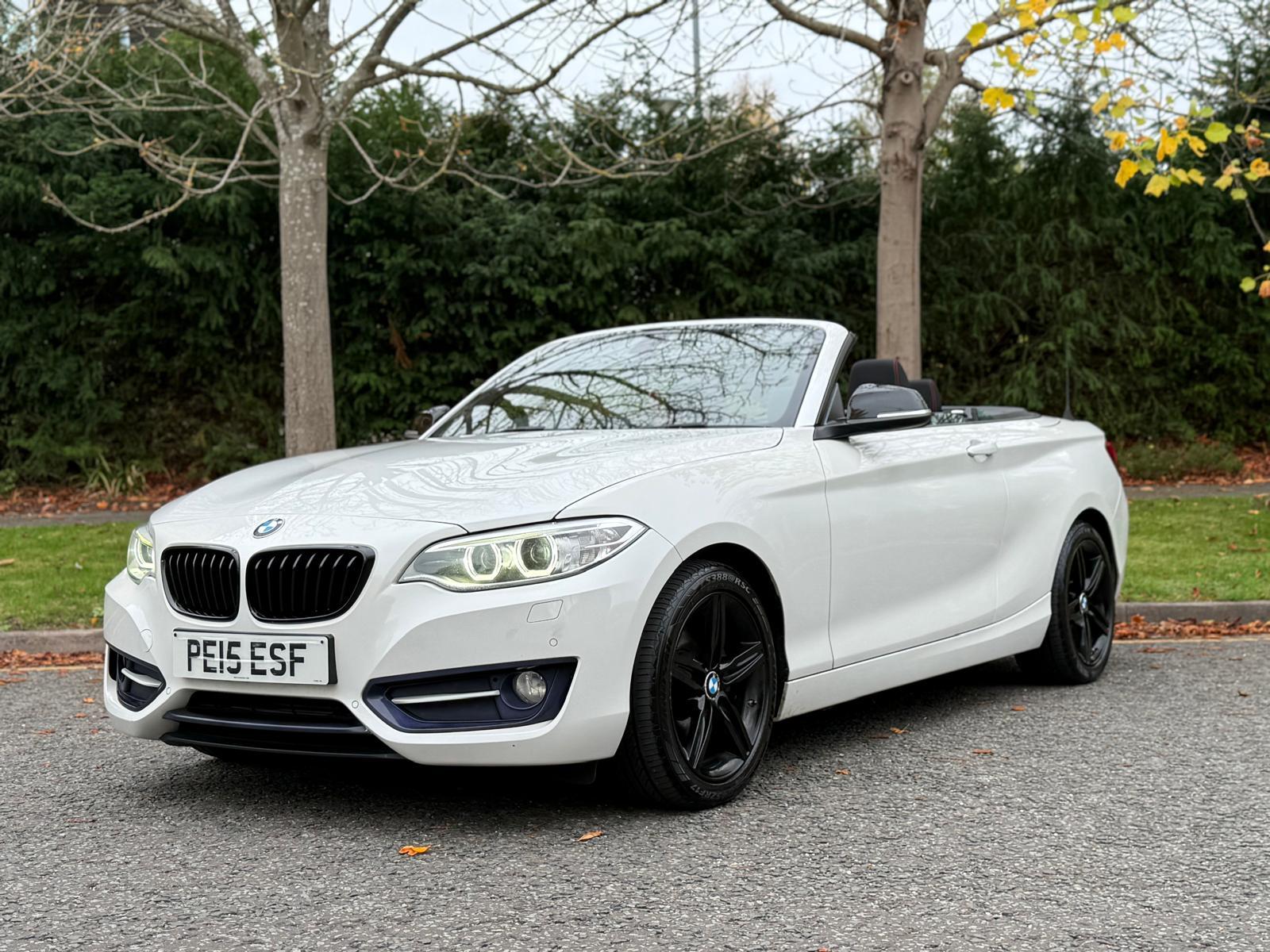 BMW 2 Series 2.0 220d Sport Convertible 2dr Diesel Auto Euro 6 (s/s) (190 ps)