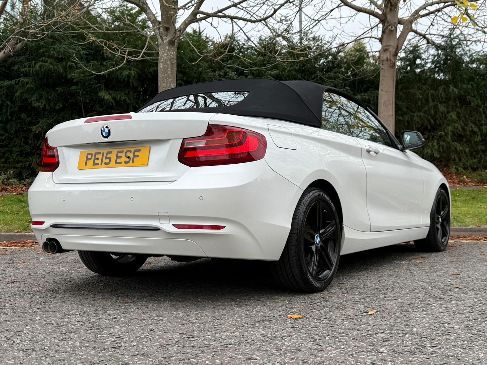 BMW 2 Series 2.0 220d Sport Convertible 2dr Diesel Auto Euro 6 (s/s) (190 ps)