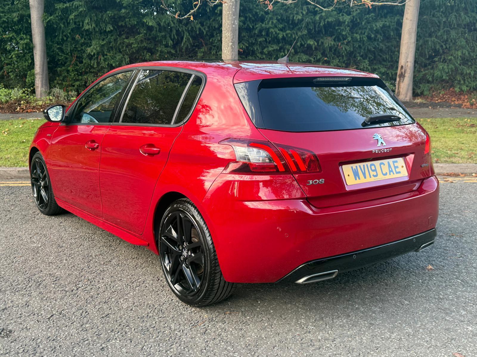 Peugeot 308 1.2 PureTech GPF GT Line Hatchback 5dr Petrol Manual Euro 6 (s/s) (130 ps)