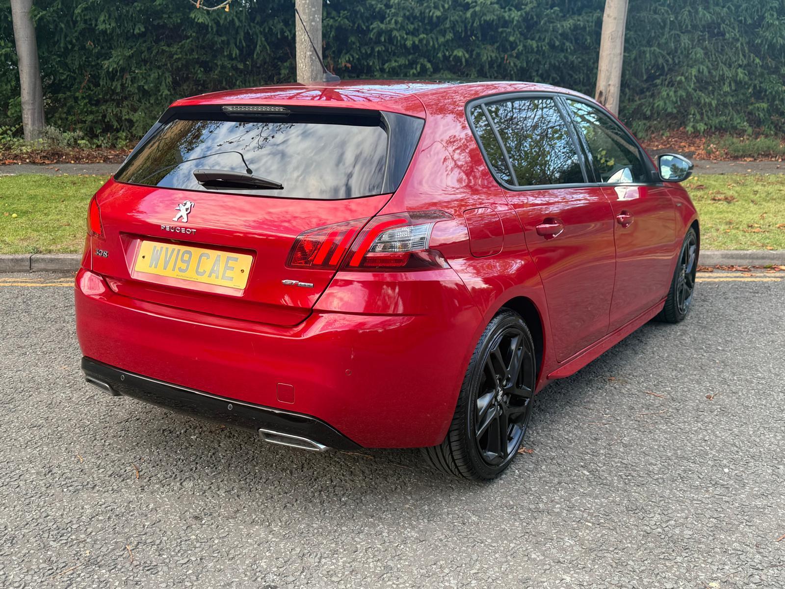 Peugeot 308 1.2 PureTech GPF GT Line Hatchback 5dr Petrol Manual Euro 6 (s/s) (130 ps)