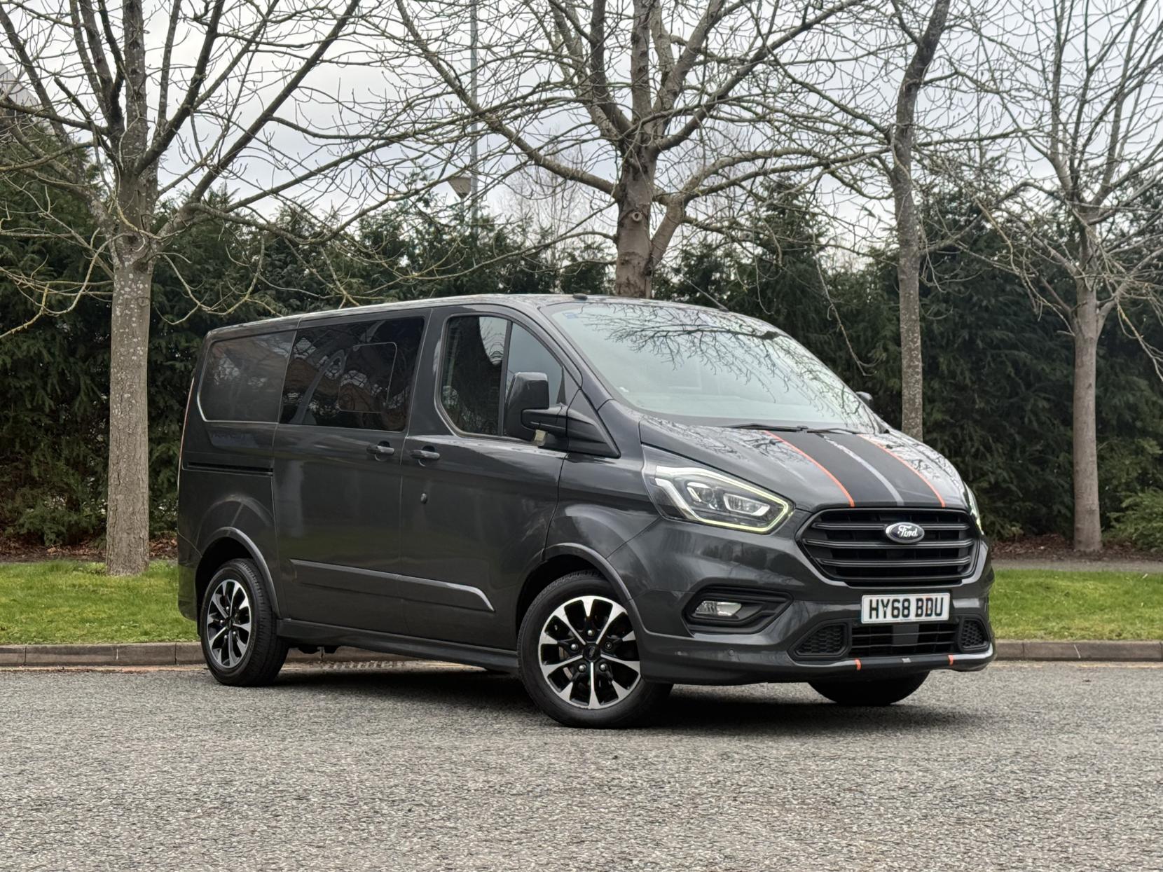 Ford Transit Custom 2.0 310 EcoBlue Sport Crew Van Double Cab 6dr Diesel Auto L1 H1 Euro 6 (s/s) (5 Seat) (170 ps)