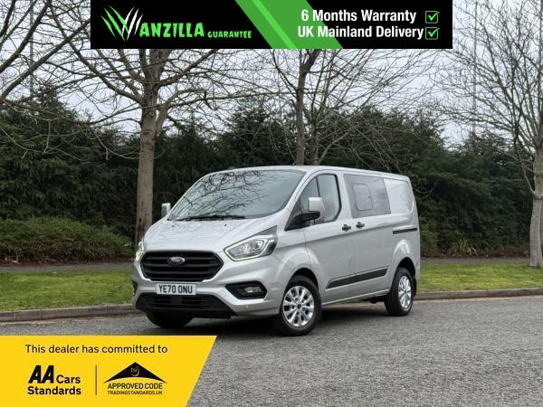 Ford Transit Custom 2.0 320 EcoBlue Trend Crew Van Double Cab 5dr Diesel Manual L1 H1 Euro 6 (s/s) (105 ps)