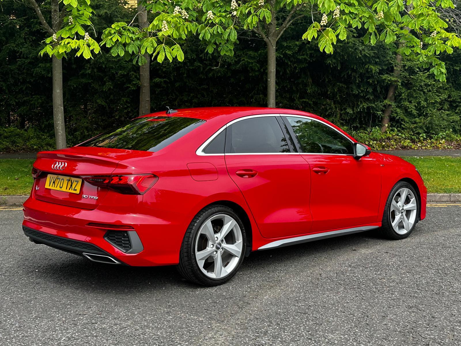 Audi A3 1.0 TFSI 30 S line Saloon 4dr Petrol Manual Euro 6 (s/s) (110 ps)