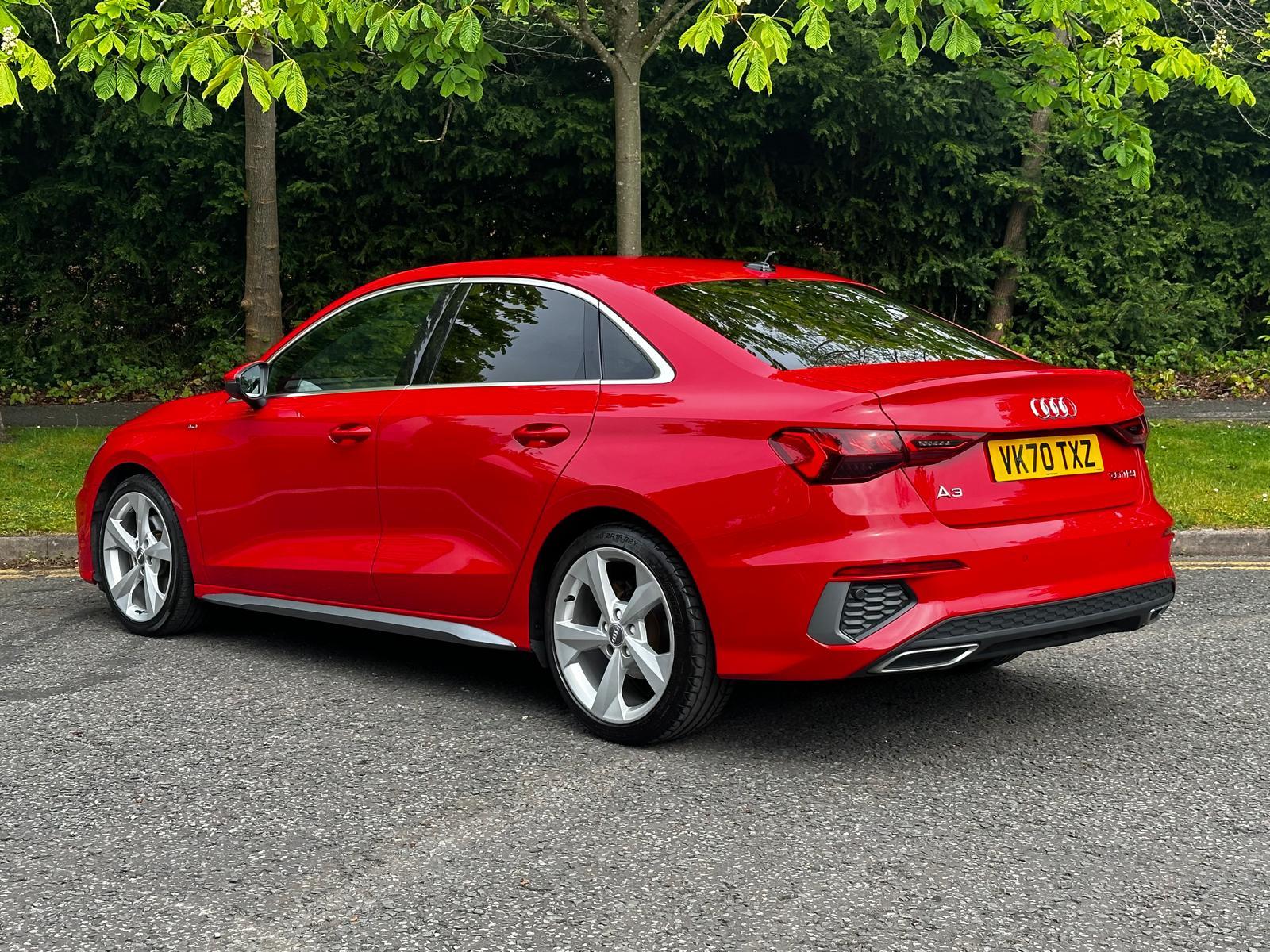 Audi A3 1.0 TFSI 30 S line Saloon 4dr Petrol Manual Euro 6 (s/s) (110 ps)