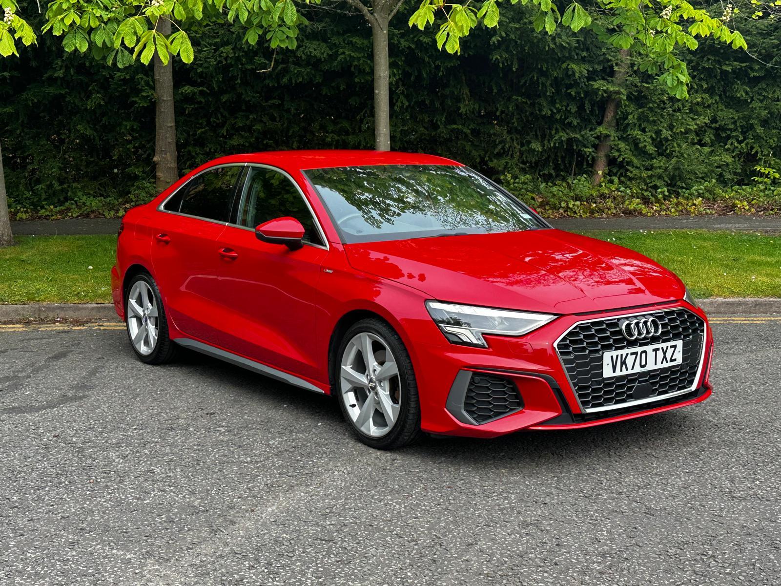 Audi A3 1.0 TFSI 30 S line Saloon 4dr Petrol Manual Euro 6 (s/s) (110 ps)