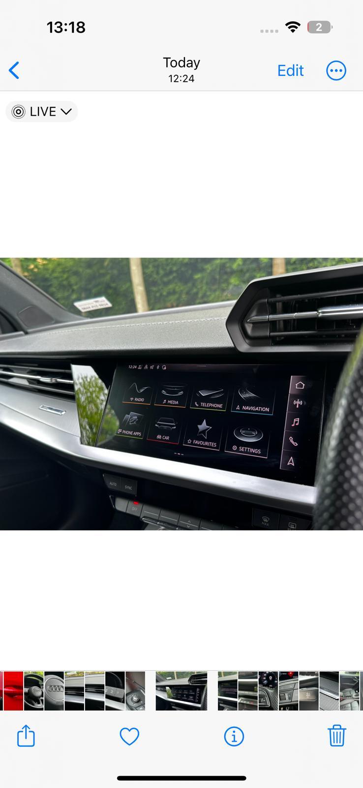 Audi A3 1.0 TFSI 30 S line Saloon 4dr Petrol Manual Euro 6 (s/s) (110 ps)