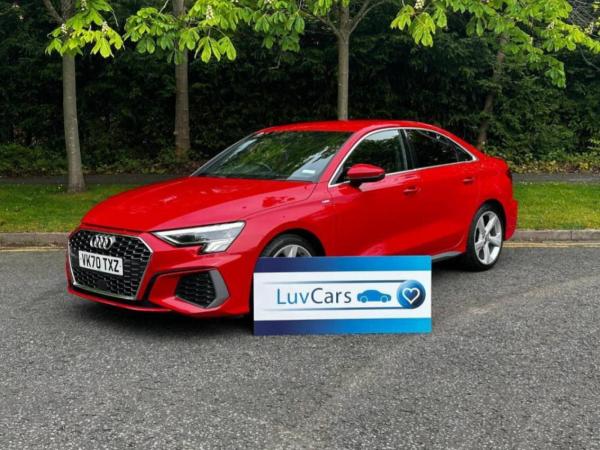 Audi A3 1.0 TFSI 30 S line Saloon 4dr Petrol Manual Euro 6 (s/s) (110 ps)