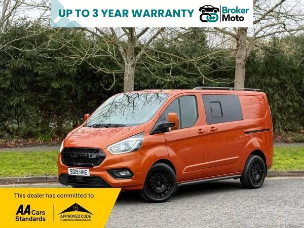 Ford Transit Custom 2.0 280 EcoBlue Limited Panel Van 5dr Diesel Auto L1 H1 Euro 6 (s/s) (130 ps)