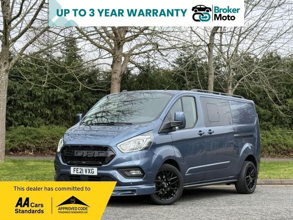 Ford Transit Custom 2.0 320 EcoBlue Limited Crew Van Double Cab 5dr Diesel Auto L2 H1 Euro 6 (s/s) (6 Seat) (170 ps)