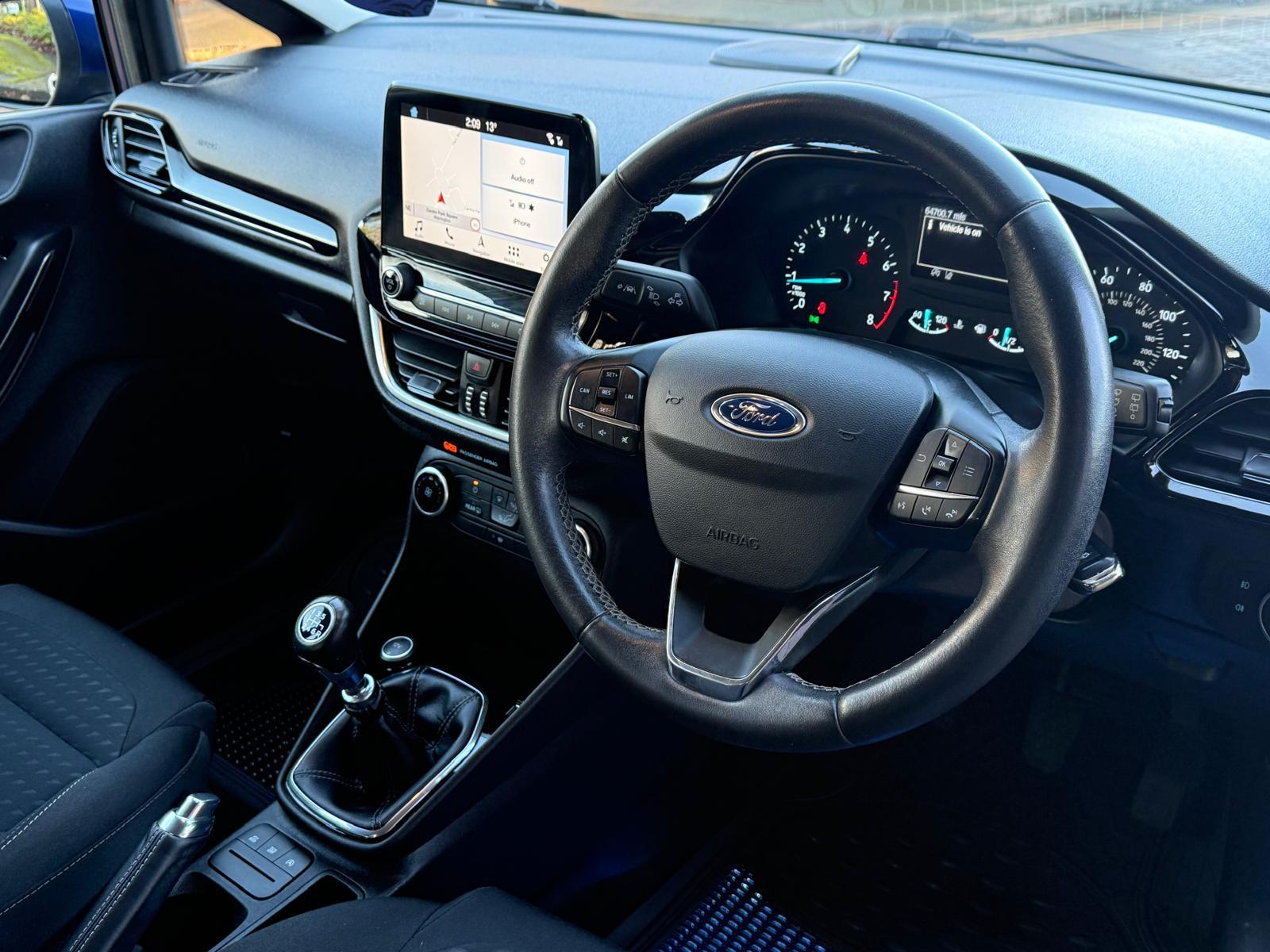 Ford Fiesta 1.0T EcoBoost Zetec Hatchback 5dr Petrol Manual Euro 6 (s/s) (100 ps)