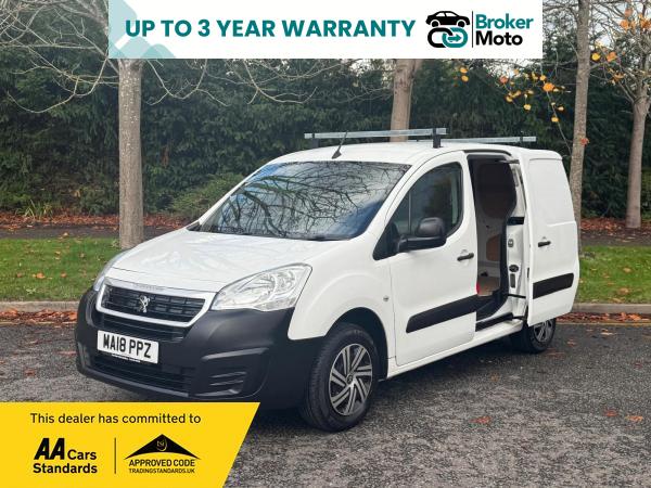 Peugeot Partner 1.6 BlueHDi 651 Professional Panel Van 5dr Diesel Manual L1 (112 g/km, 73.97 bhp)