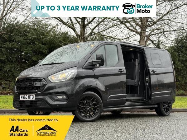 2019 Ford Transit Custom 2.0TDCi 320 L1H1 Limited (170PS)(EU6dT) Double Cab-in-Van