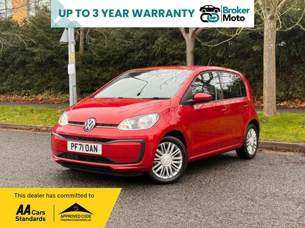 Volkswagen up! 1.0 up! Hatchback 5dr Petrol Manual Euro 6 (s/s) (65 ps)