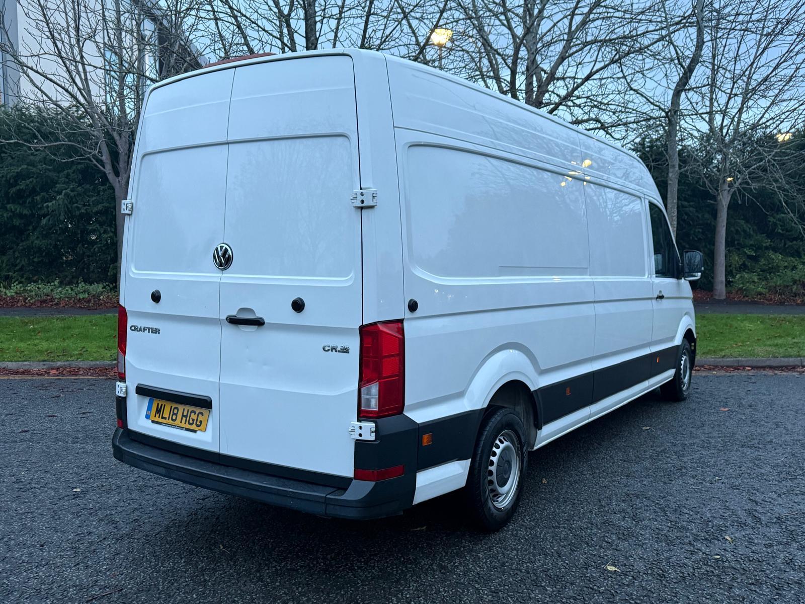 Volkswagen Crafter 2.0 TDI CR35 BlueMotion Tech Startline Panel Van 5dr Diesel Manual FWD LWB High Roof Euro 6 (s/s) (140 ps)